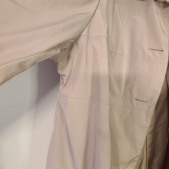 Lane Bryant Women's Long Khaki Trench Coat Size 22/24 - Picture 11 of 16